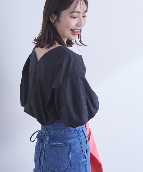 美人百花4月号掲載 ボリュームスリーブブラウス シャツ ブラウス Vis ビス のファッション通販 Zozotown