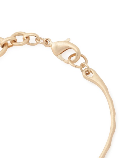 ROPE' PICNIC（ロペピクニック）の「メタルバーチェーンバングル（バングル/リストバンド・レディース・シルバー系その他/ゴールド系その他・FREE）」の4枚目の写真