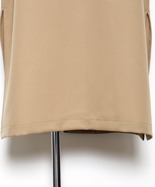 AS KNOW AS PINKY（アズノゥアズピンキー）の「パイピンスリっとコート（トレンチコート・レディース・ライトグリーン/ベージュ/グレー・FREE）」の20枚目の写真