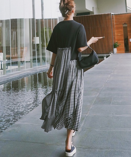 【美品】23区 今期 ロングワンピース ティアード 38 М ダークグリーン 楽天市場】大きいサイズ レディース ワンピース ティアード