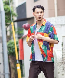 JOINT WORKS | JW-PATCHWORK RG 半袖シャツ(シャツ/ブラウス)