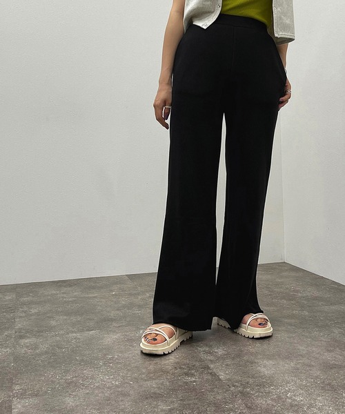 apres jour mignon(アプレジュールミニョン)の「スウェットフレアパンツ【ZOZOTOWN限定アイテム】(その他パンツ・レディース・ブラック/杢グレー/ナチュラル・SMALL/MEDIUM/X-LARGE)」の21枚目の写真