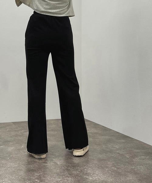 apres jour mignon(アプレジュールミニョン)の「スウェットフレアパンツ【ZOZOTOWN限定アイテム】(その他パンツ・レディース・ブラック/杢グレー/ナチュラル・SMALL/MEDIUM/X-LARGE)」の11枚目の写真