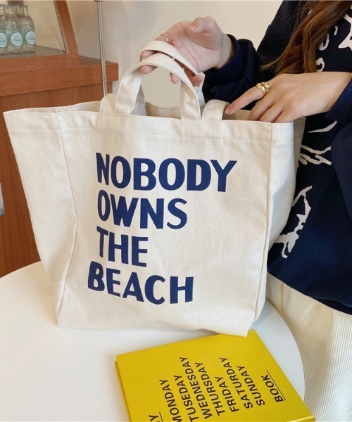 Jasmine Grandiflorum（ジャスミングランディフローラム）の「【Jasmine】パステル トートバッグ（トートバッグ・レディース・ホワイト/ベージュ/ピンク/ブルー・FREE）」の10枚目の写真