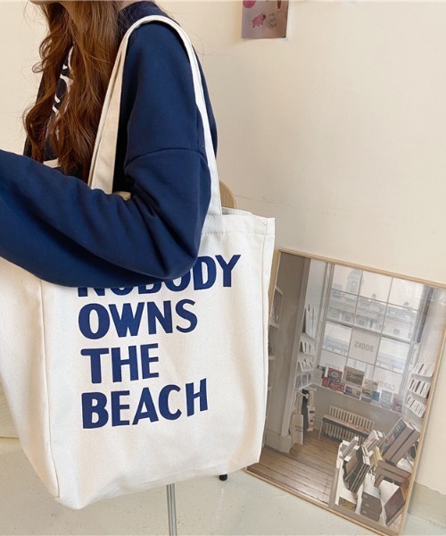 Jasmine Grandiflorum（ジャスミングランディフローラム）の「【Jasmine】パステル トートバッグ（トートバッグ・レディース・ホワイト/ベージュ/ピンク/ブルー・FREE）」の9枚目の写真