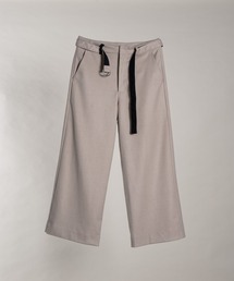 DOOPZ | DOOPZ BELTED WIDE STRAIGHT TROUSERS/ベルテッドワイドストレートパンツ(スラックス)