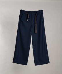 DOOPZ | BELTED WIDE STRAIGHT TROUSERS/ベルテッドワイドストレートパンツ(スラックス)