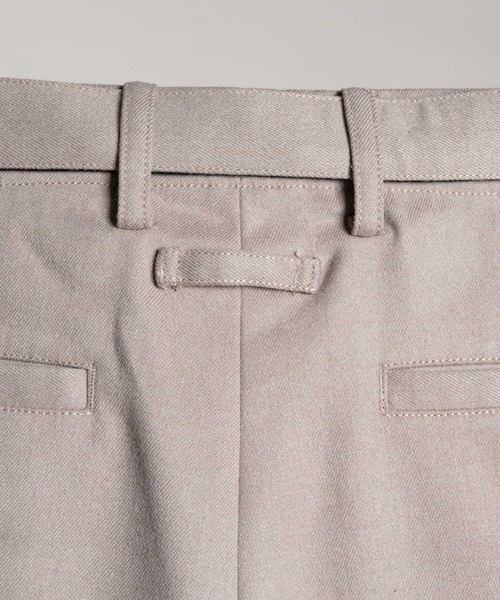 DOOPZ（ドープス）の「BELTED WIDE STRAIGHT TROUSERS/ベルテッドワイドストレートパンツ（スラックス・メンズ・ブラック/ベージュ/ネイビー・SMALL/MEDIUM/LARGE）」の11枚目の写真