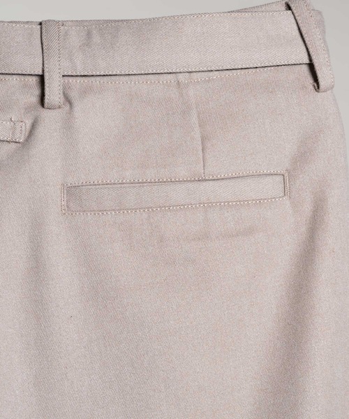 DOOPZ（ドープス）の「BELTED WIDE STRAIGHT TROUSERS/ベルテッドワイドストレートパンツ（スラックス・メンズ・ブラック/ベージュ/ネイビー・SMALL/MEDIUM/LARGE）」の12枚目の写真