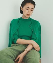 green label relaxing | ＜1_OF_MINE(ワンオブマイン)＞ ツインニット アンサンブル カーディガン(カーディガン/ボレロ)