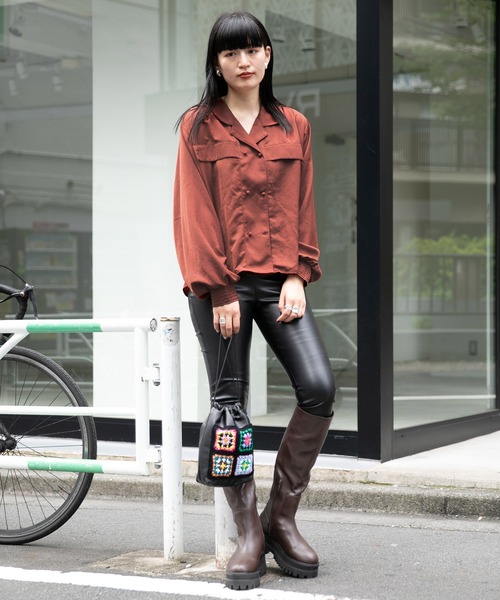 JEANASIS（ジーナシス）の「アソートストレッチスリムパンツ/959370（その他パンツ・レディース・ブラック/ブラック系その他/ブラウン系その他/グリーン系その他・SMALL/MEDIUM）」の5枚目の写真