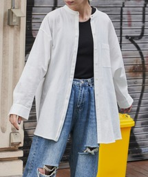 Auntie Rosa Holiday | バックタックボックスシャツ(シャツ/ブラウス)