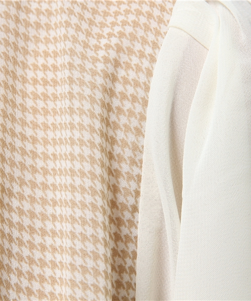 Kastane(カスタネ)の「【Kastane】シフォンロングワンピース(ワンピース・レディース・ブラック/その他/チャコールグレー/ベージュ/ホワイト・FREE)」の19枚目の写真