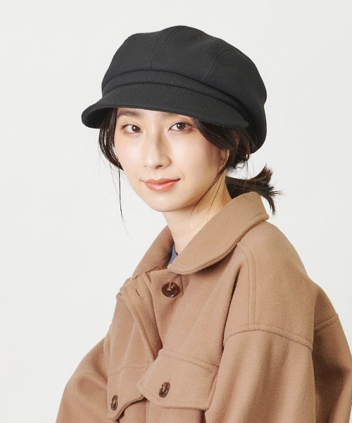 milsa(ミルサ)の「milsa EC Hunti Cas(キャスケット・レディース・ライトベージュ/ベージュ/ブラック・60cm/58cm)」の15枚目の写真