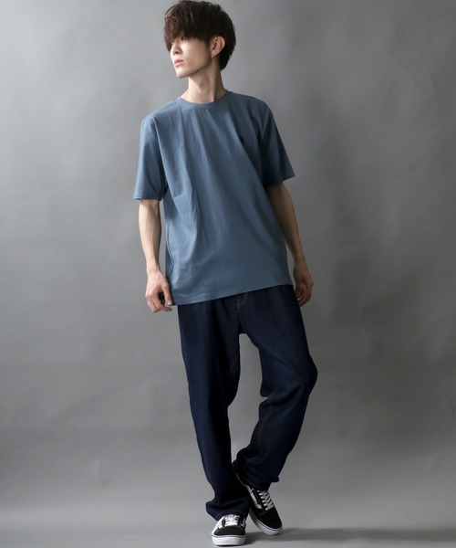 SITRY(シトリー)の「Wide Tapered Denim pants/ワイドテーパード デニムパンツ(デニムパンツ・メンズ・インディゴブルー/ライトインディゴブルー/ワンウォッシュ/キナリ/ブラック系その他/ブルー系その他・M/L)」の15枚目の写真