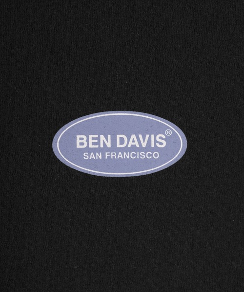 BEN DAVIS(ベンデイビス)の「【BEN DAVIS/ベンデイビス】 バックプリントオーバルロゴ 袖プリント ロンT(Tシャツ/カットソー・メンズ・ホワイト/ブラック/オリーブ・M/L/XL)」の15枚目の写真