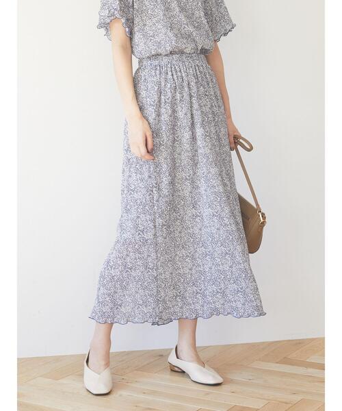 poff タイトスカート 小花柄 poff タイトスカート 小花柄