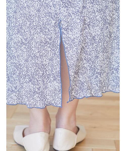 Green Parks(グリーンパークス)の「小花柄タイトスカート*(スカート・レディース・ブルー/グリーン・FREE)」の10枚目の写真