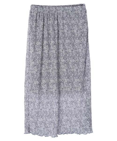 Green Parks(グリーンパークス)の「小花柄タイトスカート*(スカート・レディース・ブルー/グリーン・FREE)」の8枚目の写真