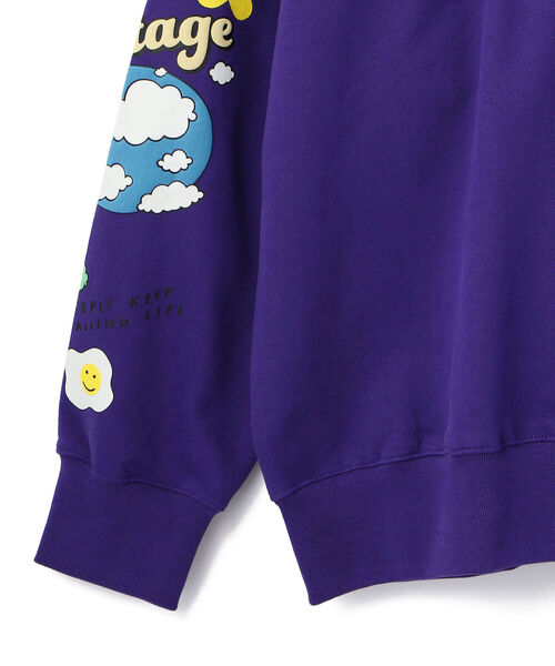 Paragraph/パラグラフ/ハッピーロゴプルオーバースウェット/HappyLogoSweat/PARAGRAPH_NO.43