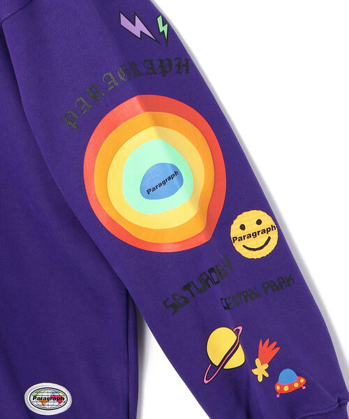 Paragraph/パラグラフ/ハッピーロゴプルオーバースウェット/HappyLogoSweat/PARAGRAPH_NO.43