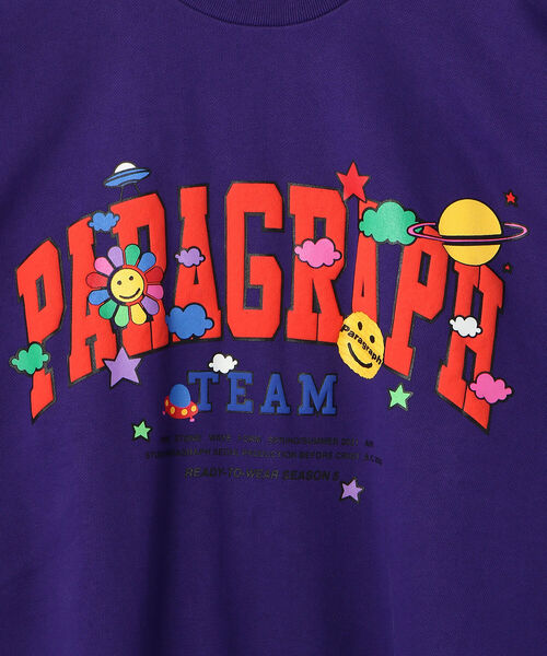 Paragraph/パラグラフ/ハッピーロゴプルオーバースウェット/HappyLogoSweat/PARAGRAPH_NO.43