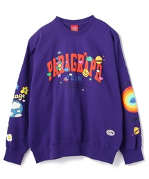 Paragraph | Paragraph/パラグラフ/ハッピーロゴプルオーバースウェット/Happy Logo Sweat/PARAGRAPH_NO.43(スウェット)
