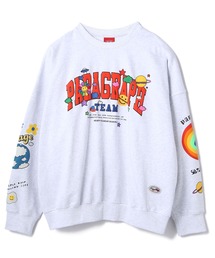 Paragraph | Paragraph/パラグラフ/ハッピーロゴプルオーバースウェット/Happy Logo Sweat/PARAGRAPH_NO.43(スウェット)