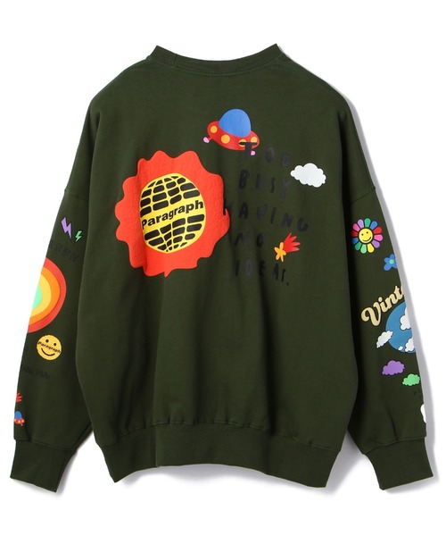 Paragraph/パラグラフ/ハッピーロゴプルオーバースウェット/HappyLogoSweat/PARAGRAPH_NO.43