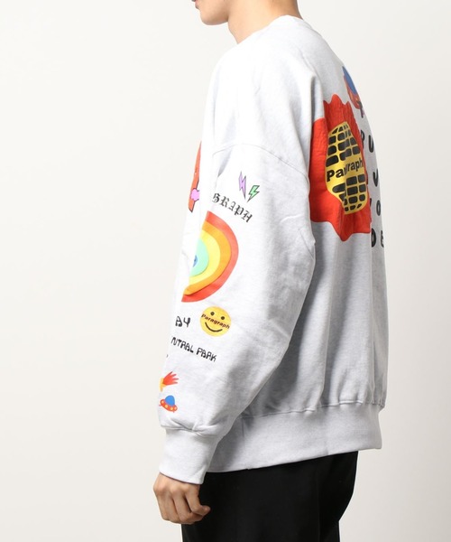 Paragraph/パラグラフ/ハッピーロゴプルオーバースウェット/HappyLogoSweat/PARAGRAPH_NO.43