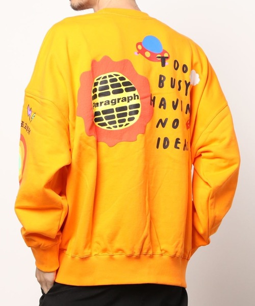 Paragraph/パラグラフ/ハッピーロゴプルオーバースウェット/HappyLogoSweat/PARAGRAPH_NO.43