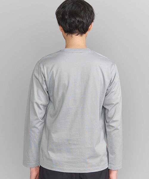 BEAUTY&YOUTH UNITED ARROWS（ビューティーアンドユースユナイテッドアローズ）の「BY ハイゲージ コットン カットソー（Tシャツ/カットソー・メンズ・ホワイト/ブラック/ロイヤルブルー/ライトグレー/オリーブ/その他1/ベージュ・M/S/L/XL）」の15枚目の写真