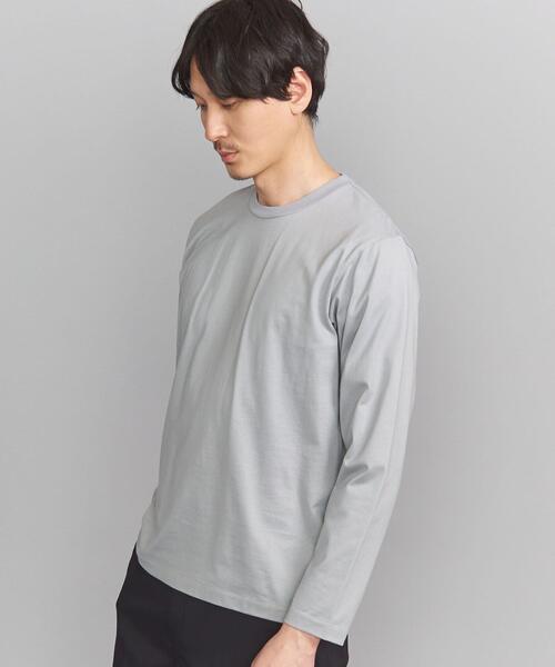 BEAUTY&YOUTH UNITED ARROWS（ビューティーアンドユースユナイテッドアローズ）の「BY ハイゲージ コットン カットソー（Tシャツ/カットソー・メンズ・ホワイト/ブラック/ロイヤルブルー/ライトグレー/オリーブ/その他1/ベージュ・M/S/L/XL）」の17枚目の写真
