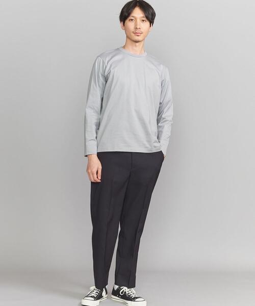 BEAUTY&YOUTH UNITED ARROWS（ビューティーアンドユースユナイテッドアローズ）の「BY ハイゲージ コットン カットソー（Tシャツ/カットソー・メンズ・ホワイト/ブラック/ロイヤルブルー/ライトグレー/オリーブ/その他1/ベージュ・M/S/L/XL）」の16枚目の写真