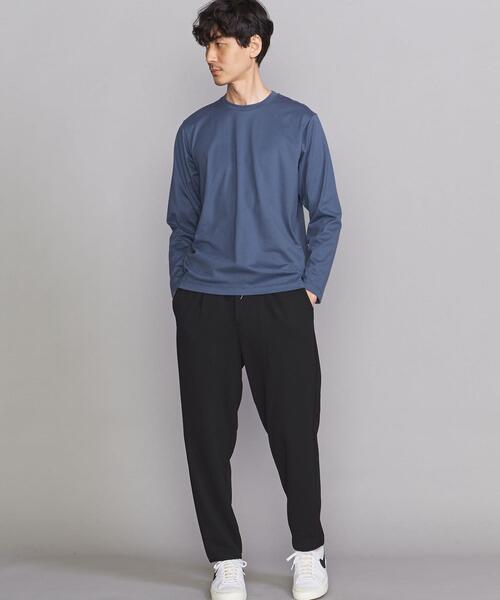 BEAUTY&YOUTH UNITED ARROWS（ビューティーアンドユースユナイテッドアローズ）の「BY ハイゲージ コットン カットソー（Tシャツ/カットソー・メンズ・ホワイト/ブラック/ロイヤルブルー/ライトグレー/オリーブ/その他1/ベージュ・M/S/L/XL）」の18枚目の写真