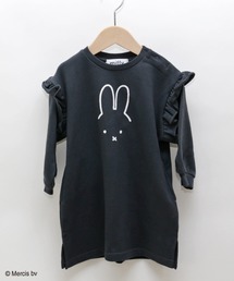 JAM & LINK（ジャムアンドリンク）の「miffy/ ミッフィー　スエットフリルワンピース（ワンピース・キッズ）」