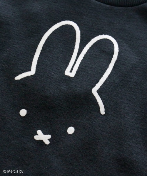 JAM & LINK（ジャムアンドリンク）の「miffy/ ミッフィー　スエットフリルワンピース（ワンピース・キッズ・ベージュ/ミント/チャコールグレー・90cm/120cm/140cm/110cm/130cm/100cm）」の9枚目の写真
