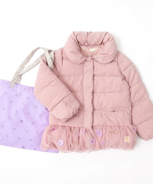 【ご予約限定】お花とリボンコート２点セット（140・150cm）