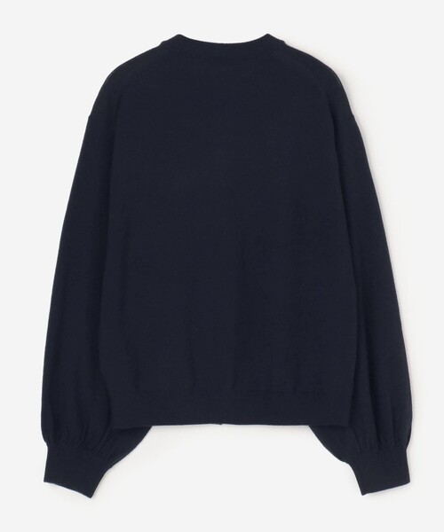 ORCIVAL（オーシバル）の「ORCIVAL | ギャザースリーブ ニットカーディガン WOMEN（カーディガン/ボレロ・レディース・ブラック/ネイビー・1）」の3枚目の写真