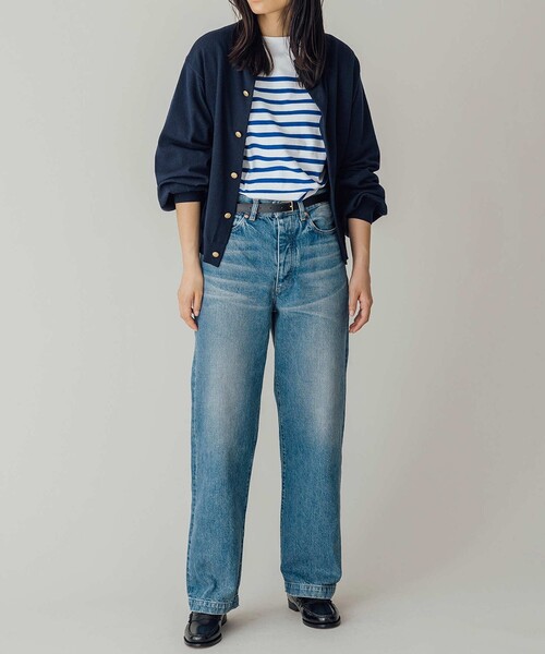 ORCIVAL（オーシバル）の「ORCIVAL | ギャザースリーブ ニットカーディガン WOMEN（カーディガン/ボレロ・レディース・ブラック/ネイビー・1）」の14枚目の写真