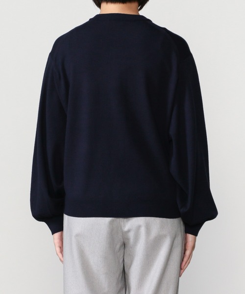 ORCIVAL（オーシバル）の「ORCIVAL | ギャザースリーブ ニットカーディガン WOMEN（カーディガン/ボレロ・レディース・ブラック/ネイビー・1）」の19枚目の写真