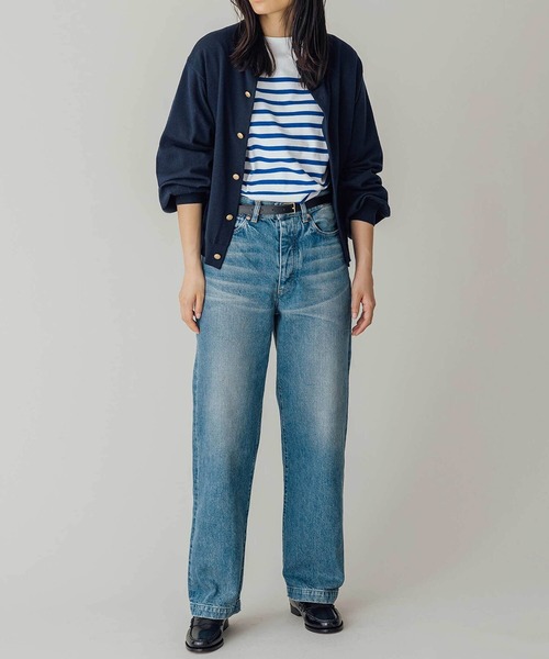 ORCIVAL（オーシバル）の「ORCIVAL | ギャザースリーブ ニットカーディガン WOMEN（カーディガン/ボレロ・レディース・ブラック/ネイビー・1）」の15枚目の写真