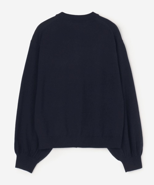 ORCIVAL（オーシバル）の「ORCIVAL | ギャザースリーブ ニットカーディガン WOMEN（カーディガン/ボレロ・レディース・ブラック/ネイビー・1）」の21枚目の写真