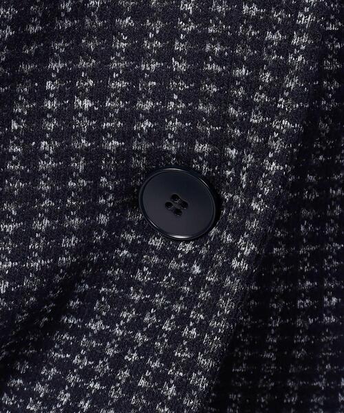 agnes b.（アニエスベー）の「JGT5 MANTEAU 千鳥格子チェスターコート（チェスターコート・レディース・ネイビー・1/3/2）」の3枚目の写真