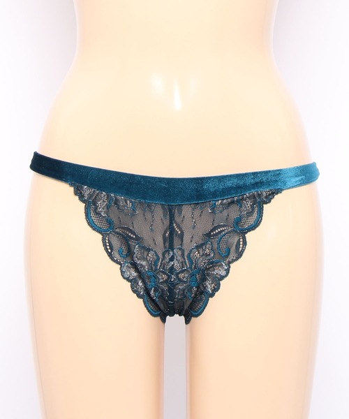 ANNEBRA（アンブラ）の「Velvet2 バックリボンTバックショーツ