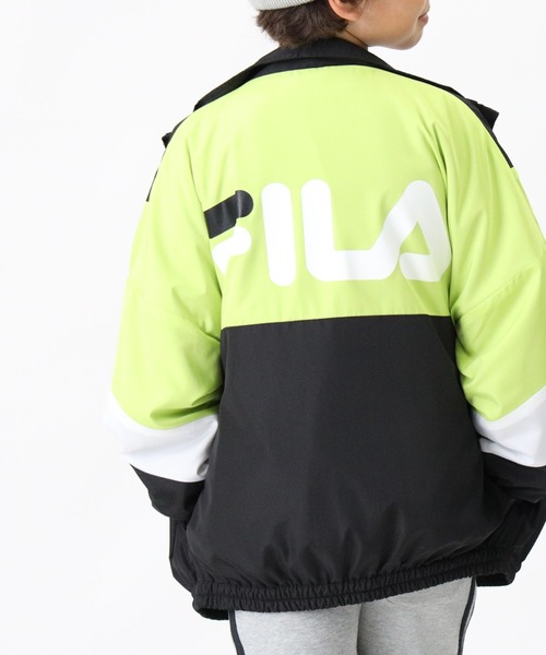 FILA(フィラ)の「【FILA】スタンドジップブルゾン(ブルゾン・キッズ・グレー/ブラック・155/130/140/105/120)」の7枚目の写真