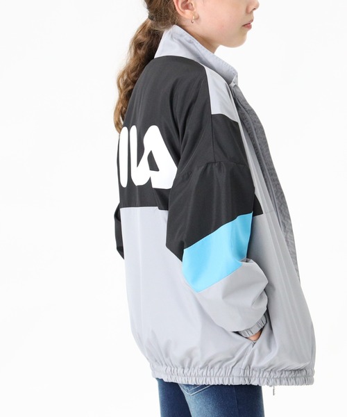 FILA(フィラ)の「【FILA】スタンドジップブルゾン(ブルゾン・キッズ・グレー/ブラック・155/130/140/105/120)」の15枚目の写真