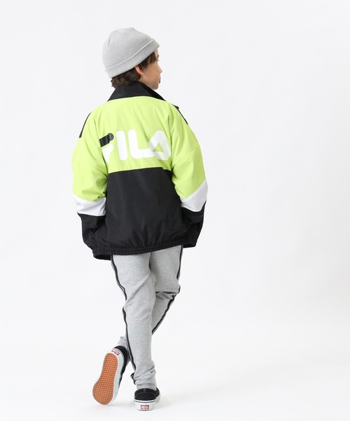 FILA(フィラ)の「【FILA】スタンドジップブルゾン(ブルゾン・キッズ・グレー/ブラック・155/130/140/105/120)」の10枚目の写真