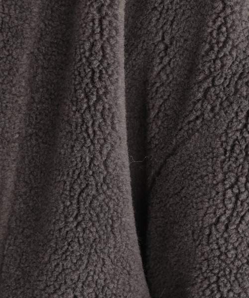 Andemiu(アンデミュウ)の「ボアブルゾン237357(ブルゾン・レディース・チャコールグレー/ベージュ・FREE)」の16枚目の写真