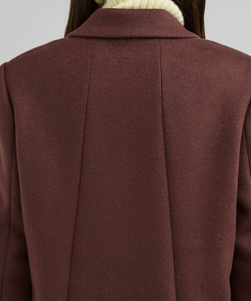 city（シティ）の「【CITY】スーパー140チェスターコート（チェスターコート・レディース・イエロー/ブラック/ブラウン/ライトグレー・2/1）」の12枚目の写真